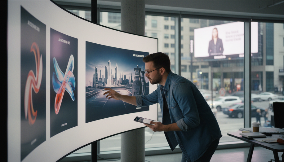 AI-Powered Creative: How Artificial Intelligence is Designing the Next Generation of OOH Ads