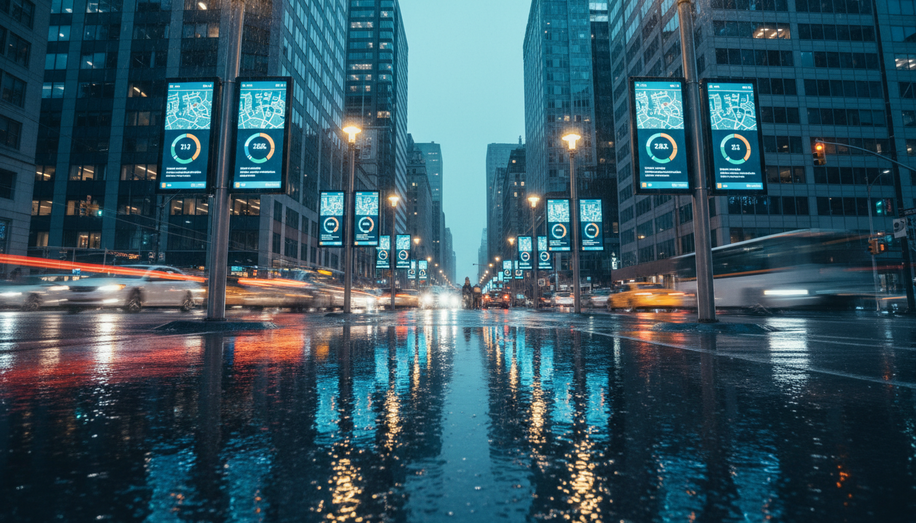 OOH in the Smart City: Integrating Digital Displays into Urban Infrastructure and Public Services