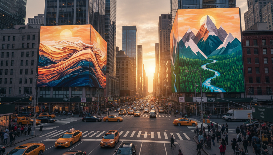 The OOH Saga: Crafting Multi-Part Narratives Across Cityscapes