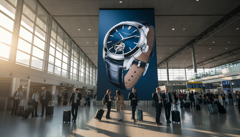 First Class Impressions: Targeting Elite Audiences with High-Impact Airport OOH Campaigns