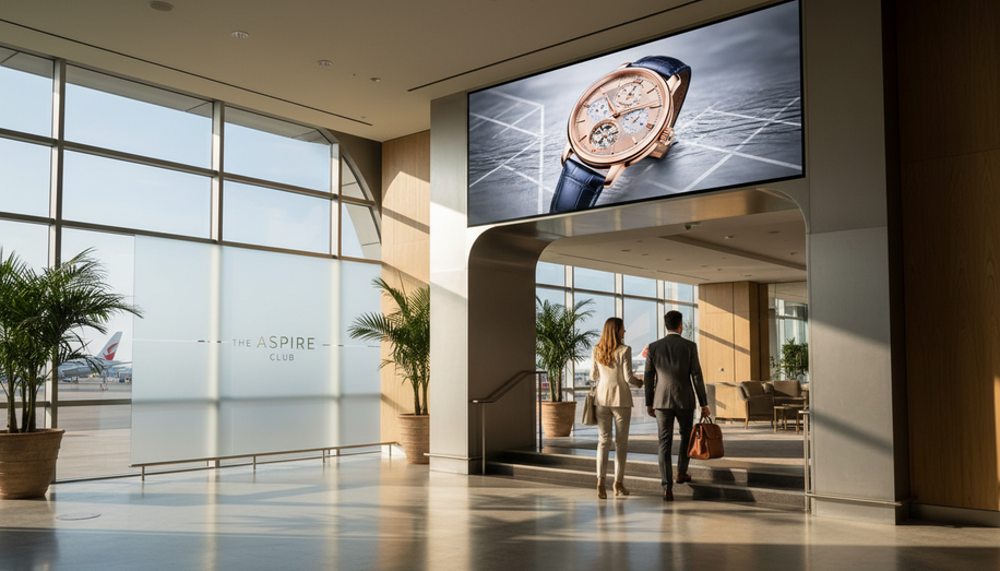 First Class Impressions: How Airport OOH Captures High-Value Travelers