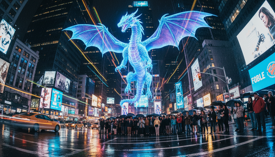 Holographic & 3D Outdoor Advertising: The Next Dimension for Public Engagement and ROI