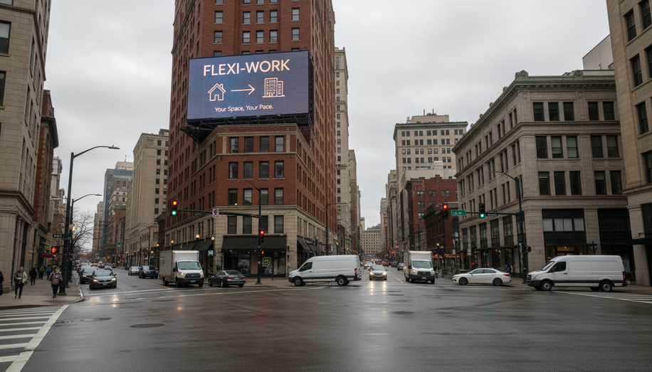 How Hybrid Work is Reshaping Out-of-Home Advertising Strategies