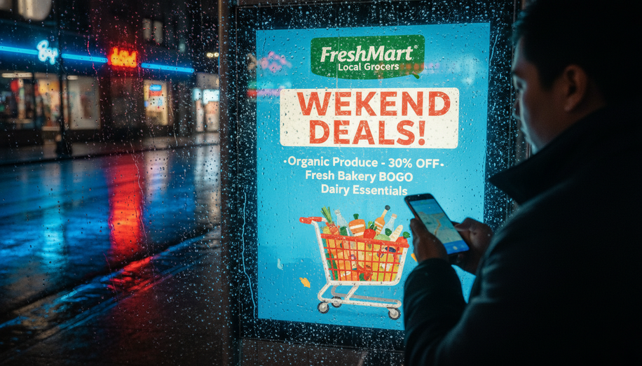 The Last Mile Loop: How OOH and In-Store Digital Screens Drive Retail Sales