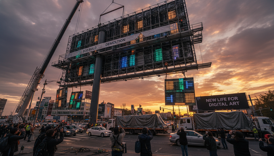 The Circular Economy of Digital Billboards: Sustainable OOH Advertising for a Waste-Free Future