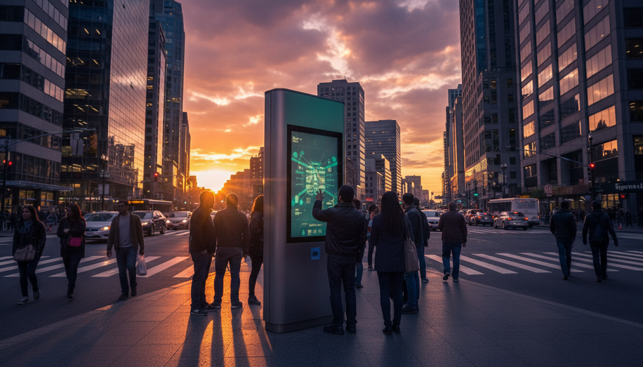 How Interactive Kiosks Transform Out-of-Home Advertising