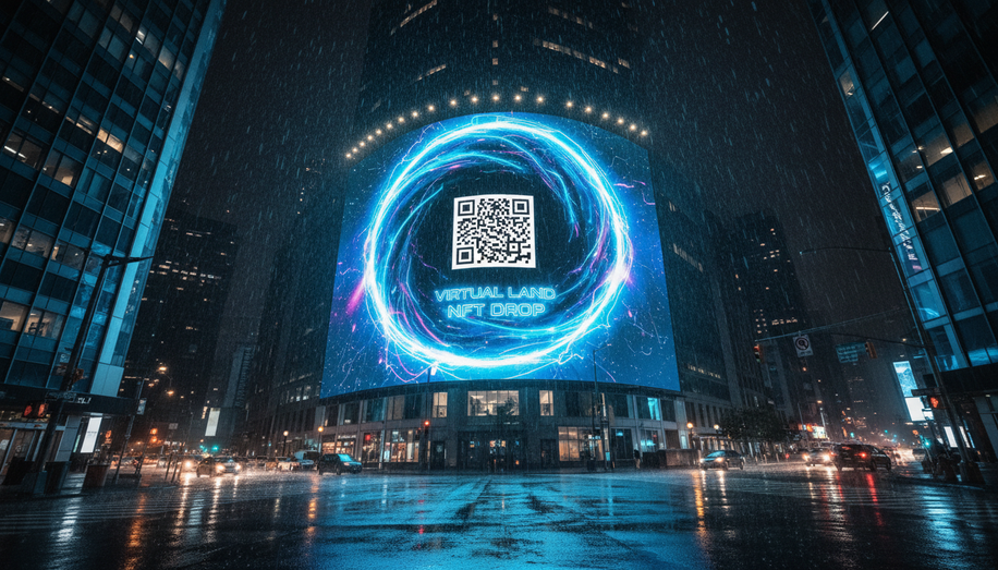 OOH Advertising Bridges Physical World to Web3 & Metaverse with AR, QR & Programmatic Tech